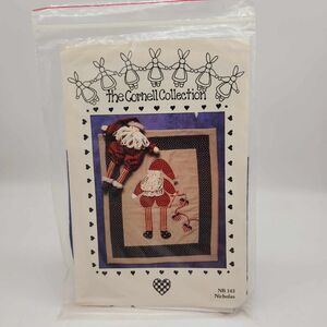 Cornell Collection Nicholas Santa Wall Quilt Pattern NB143 Americana Patriotic